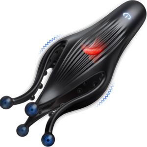 Male Sex Toy Penis Vibrator - Male Masturbator Sex Toys for Men Stroker with 10 Licking & Vibrating for Glans Nipple 360° Wrapped Stimulation, Tentacle Vibrator Adult Toy Mens Sex Toys